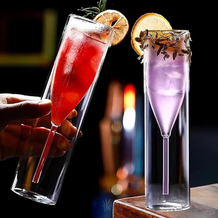 Double Wall Champagne Glass