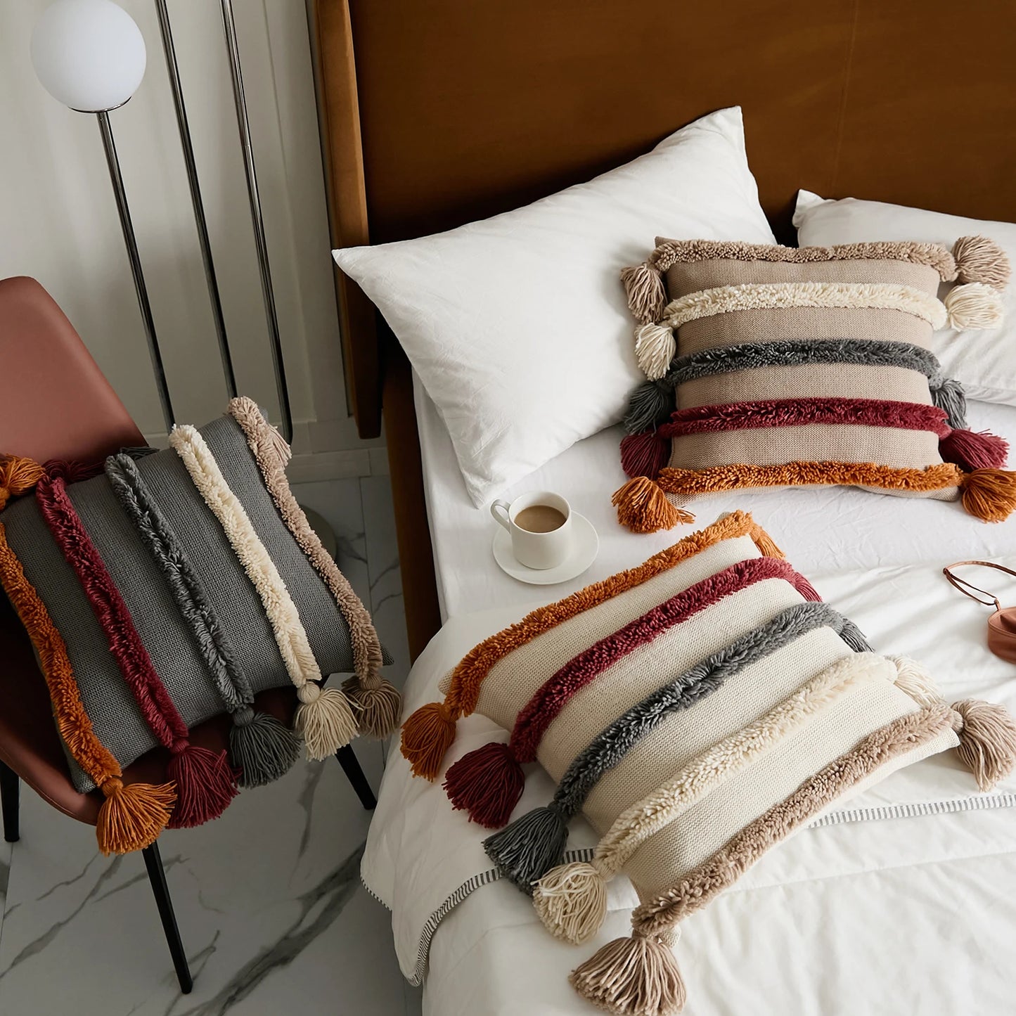 Bohemian Throw Pillow Cover