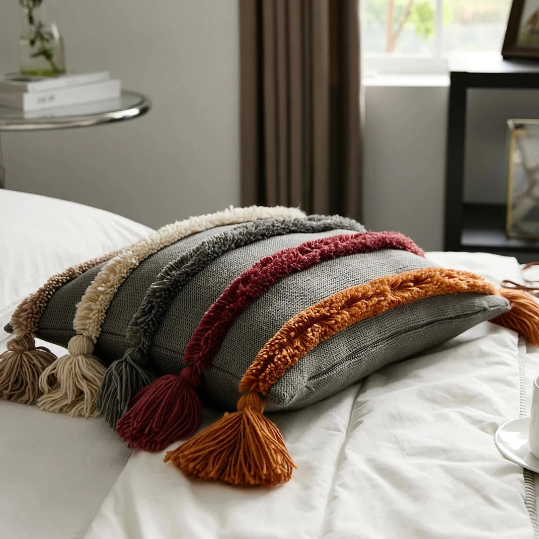 Bohemian Throw Pillow Cover