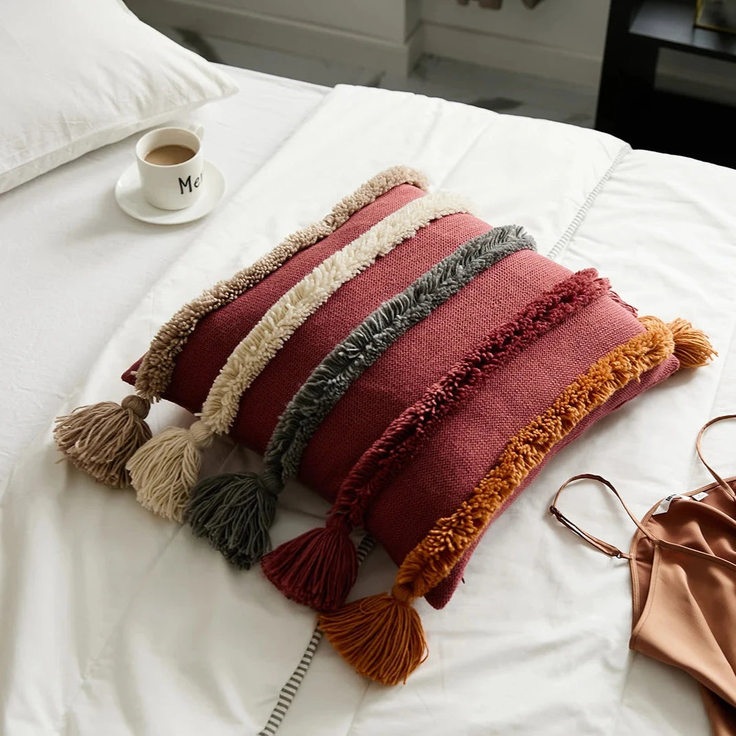 Bohemian Throw Pillow Cover