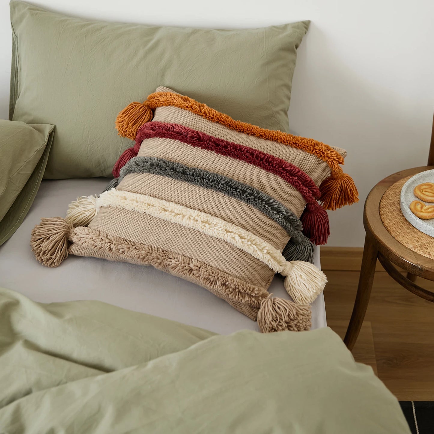 Bohemian Throw Pillow Cover