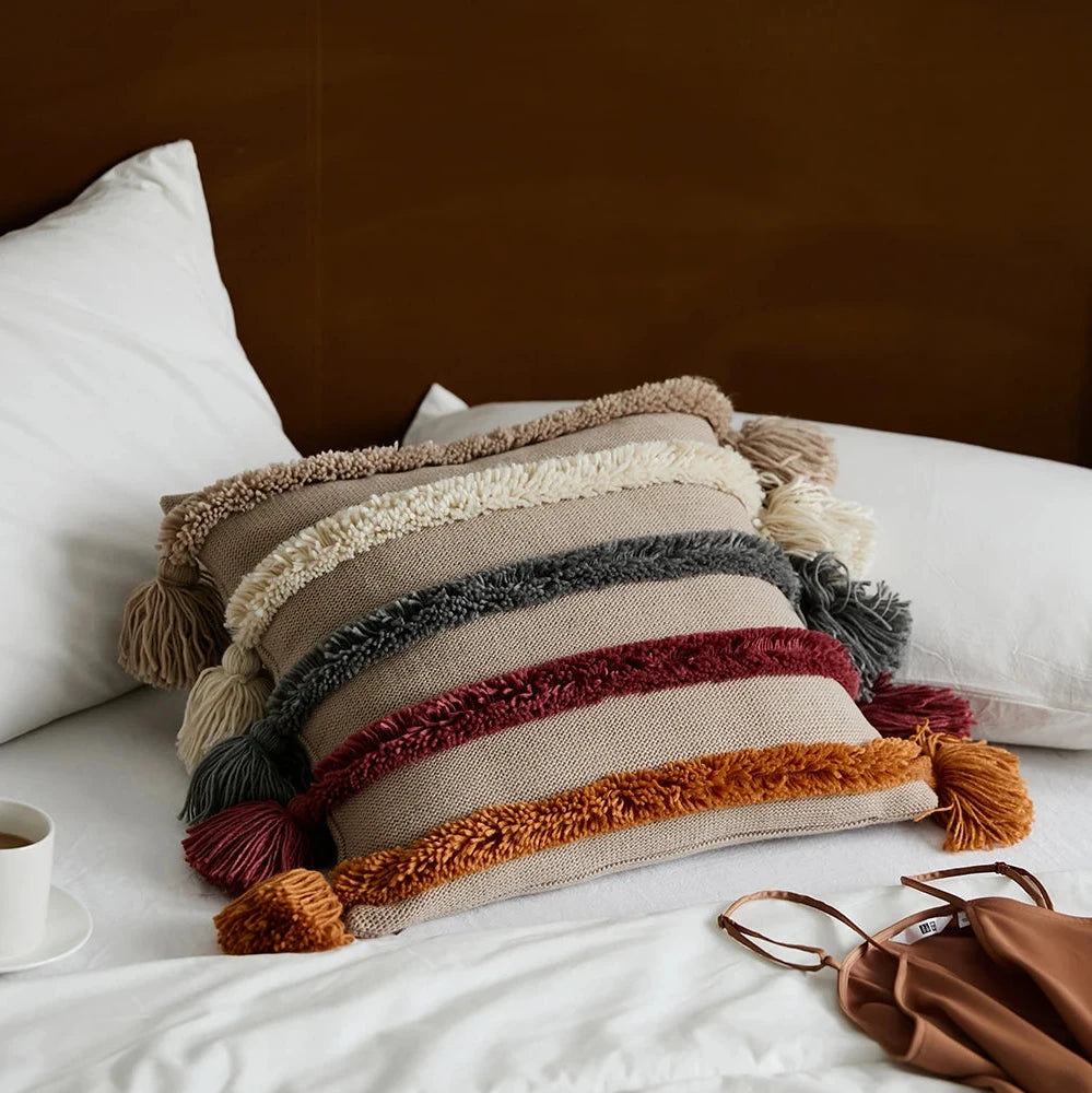 Bohemian Throw Pillow Cover