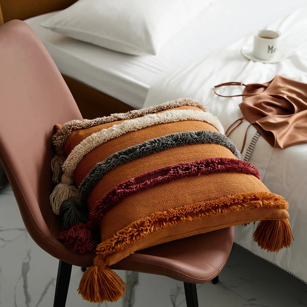 Bohemian Throw Pillow Cover