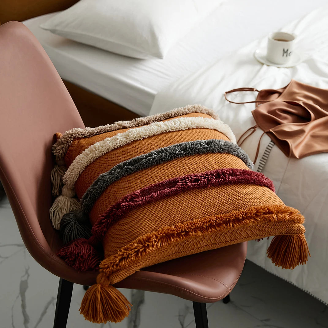 Bohemian Throw Pillow Cover
