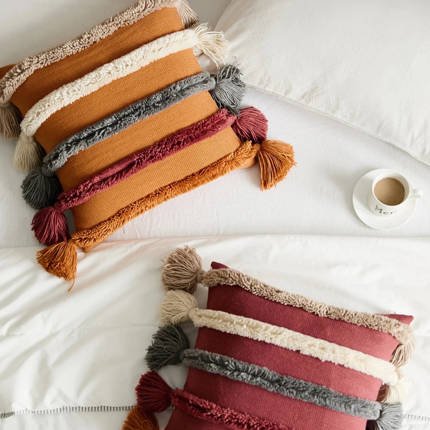 Bohemian Throw Pillow Cover