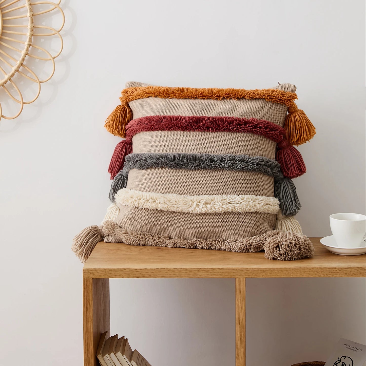 Bohemian Throw Pillow Cover