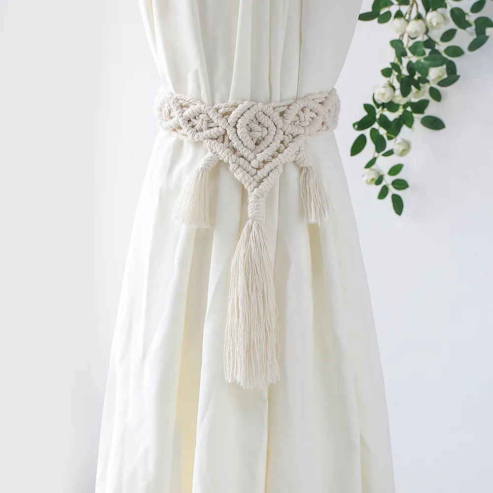 Bohemian Macramé Curtain Tieback