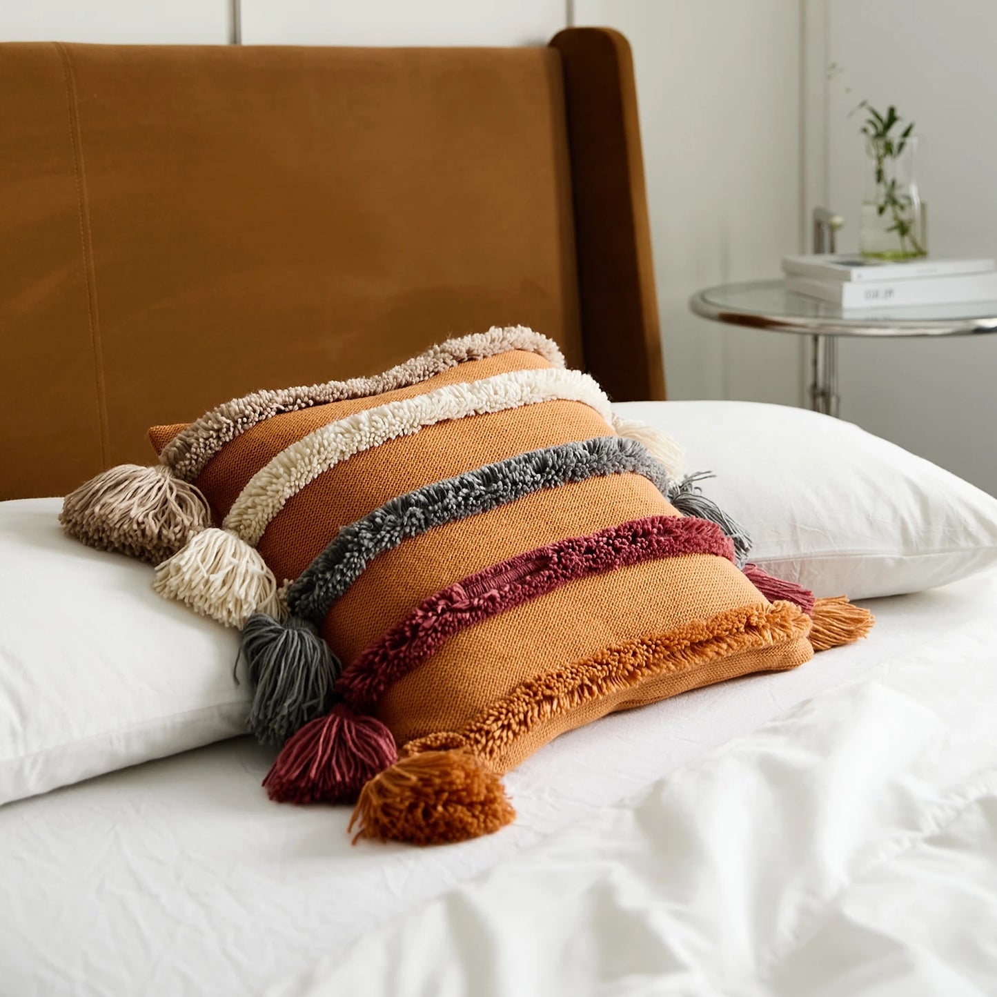 Bohemian Throw Pillow Cover