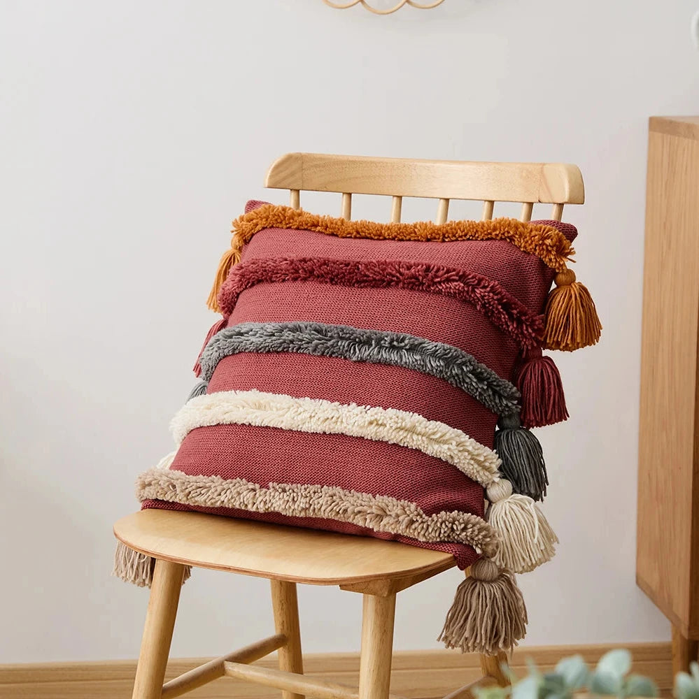 Bohemian Throw Pillow Cover