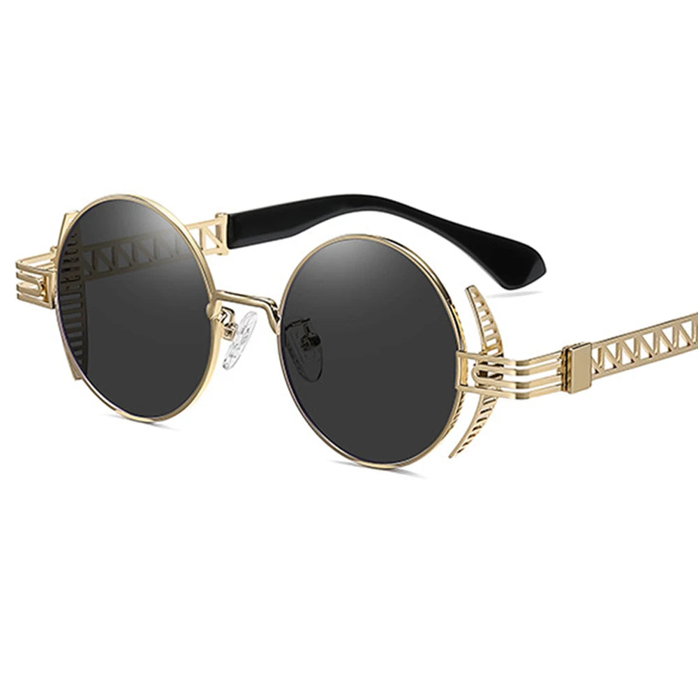 Hollow Round Sunglasses