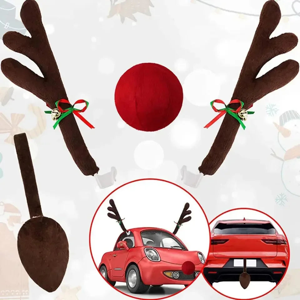 Rudolph Car Antlers Set