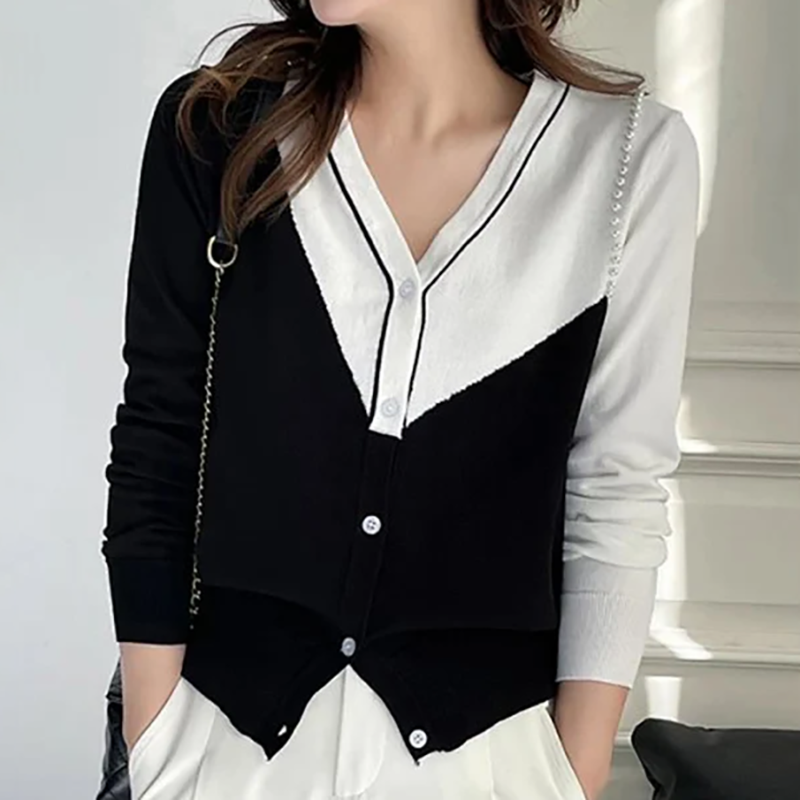 Pearl-Accented Knitwear