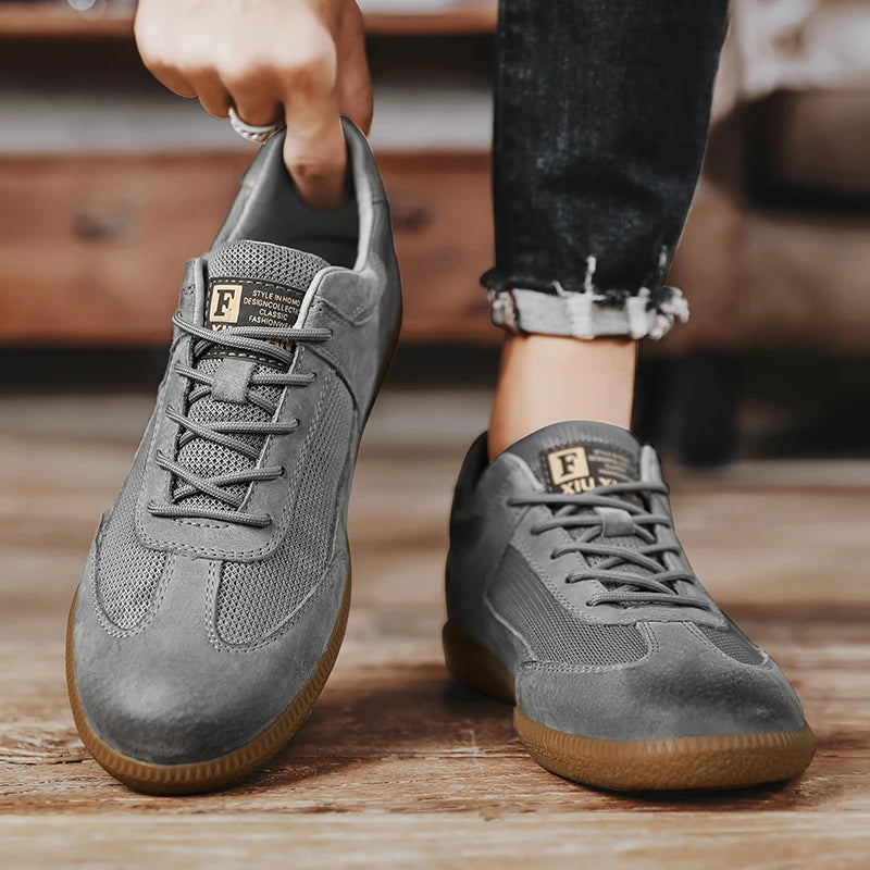 Suede Leather Sneakers