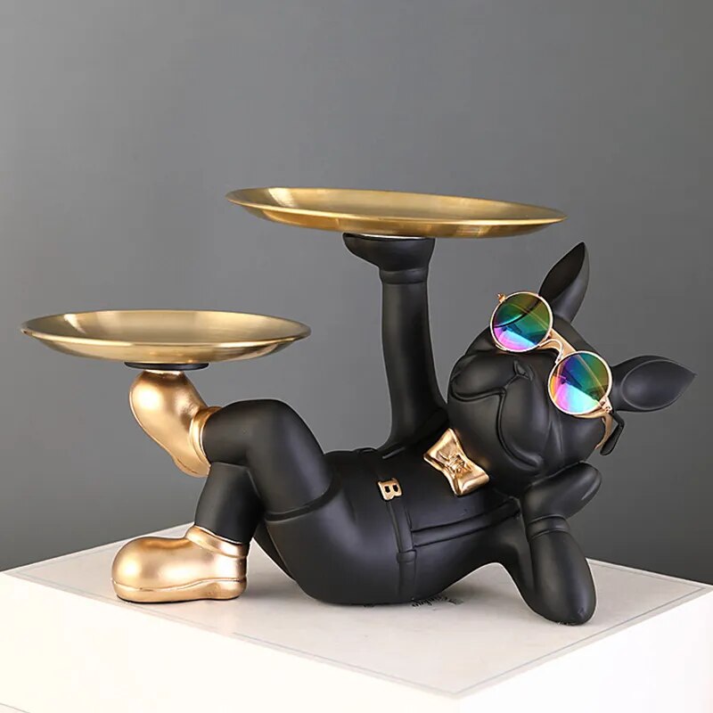 Milo Bulldog Sculpture Modern Creative