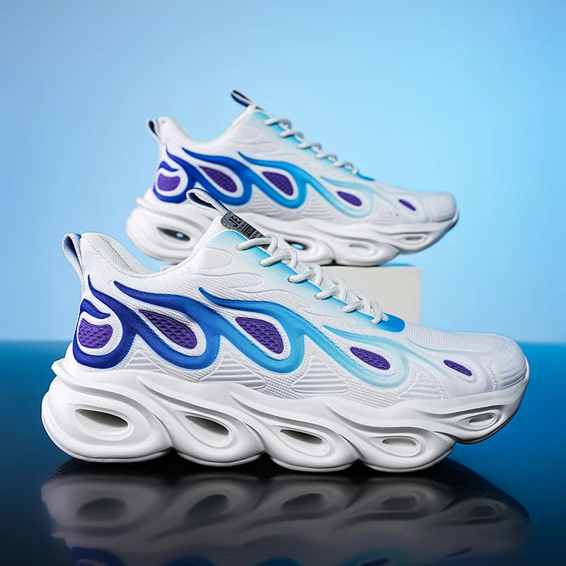 Flame-Inspired Sneaker