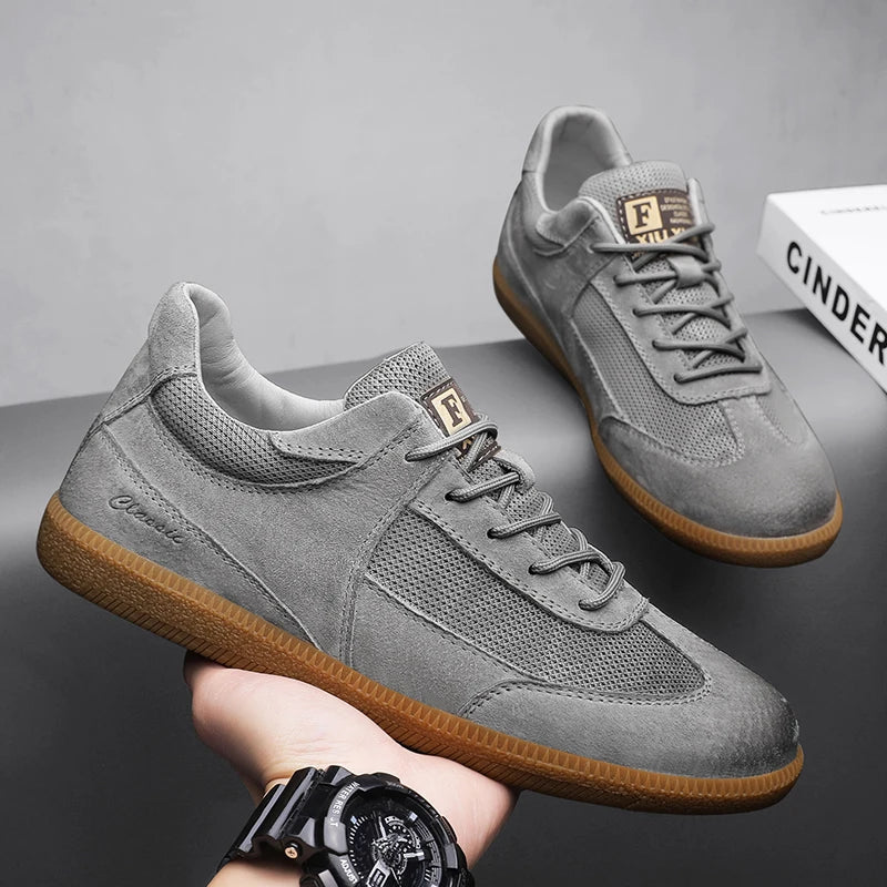 Suede Leather Sneakers