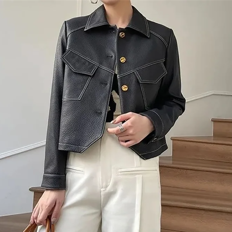 Chic Leather Jacket