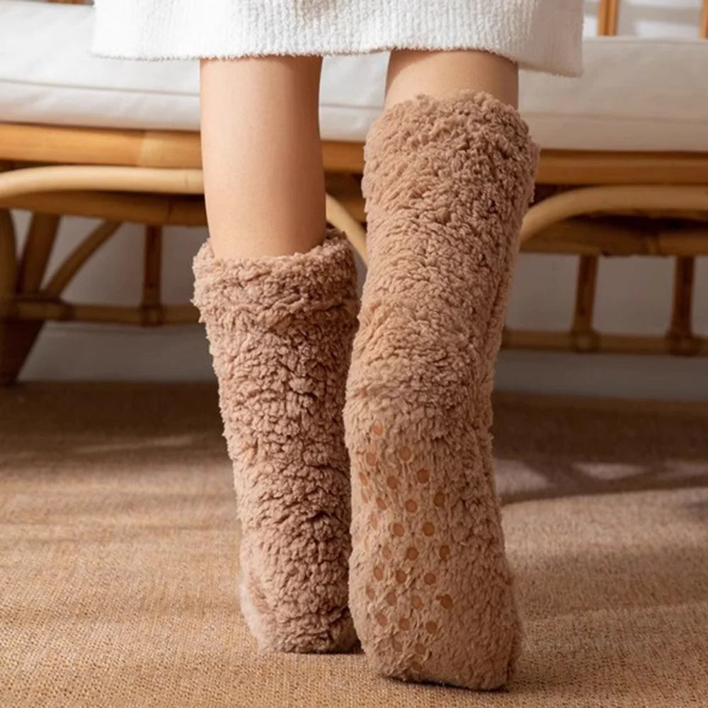 Coral Fleece Fuzzy Socks
