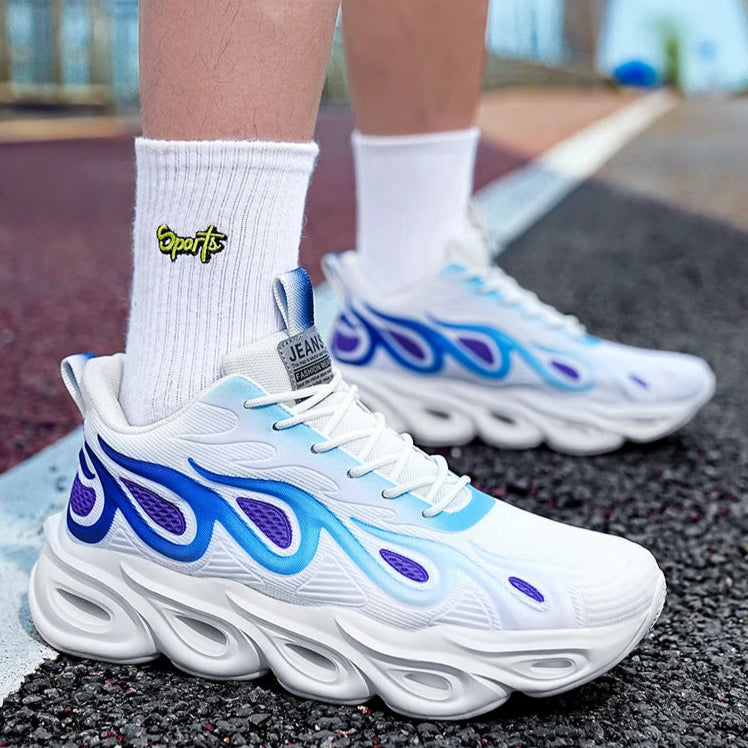 Flame-Inspired Sneaker