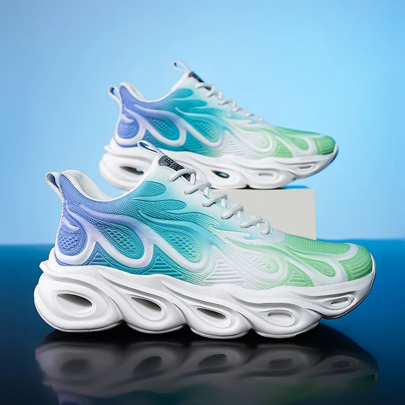 Flame-Inspired Sneaker