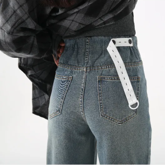 Elara Loose Maternity Jeans