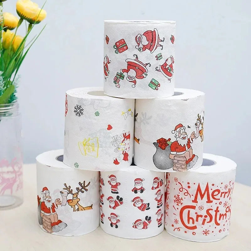 Christmas Toilet Roll Paper
