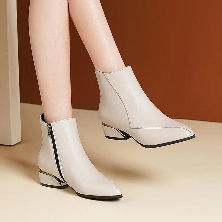 Pointed Toe Ankle Bootie