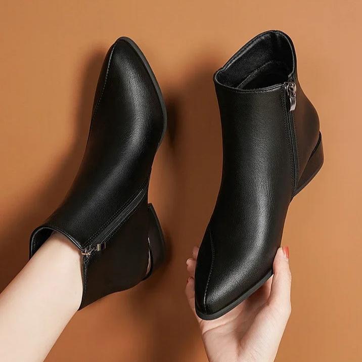 Pointed Toe Ankle Bootie