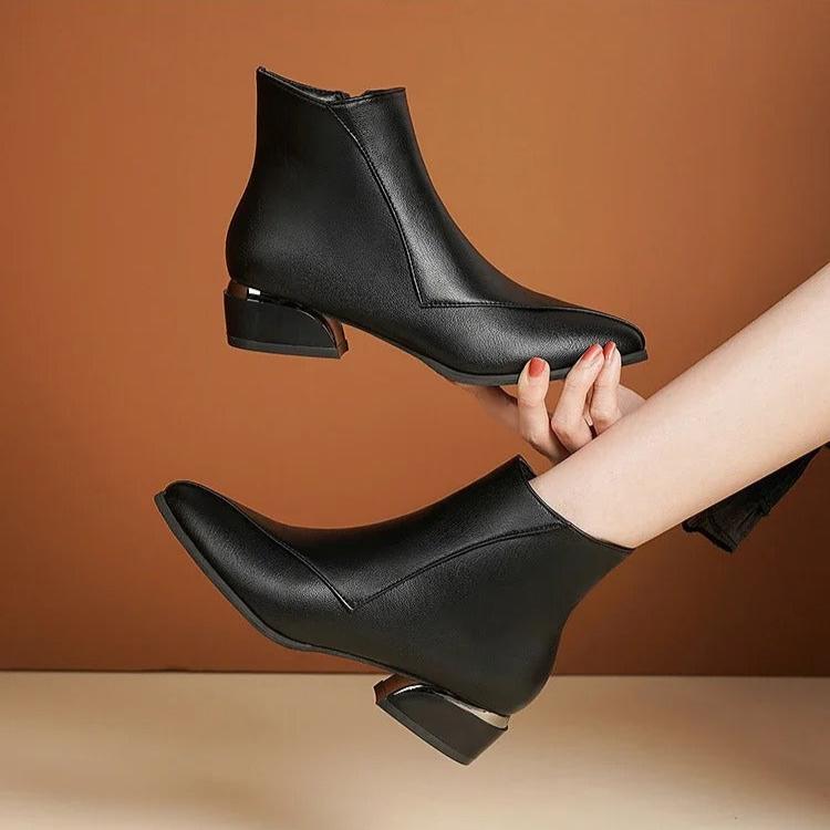 Pointed Toe Ankle Bootie