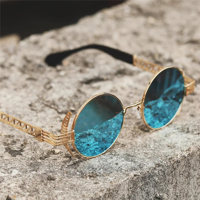 Hollow Round Sunglasses