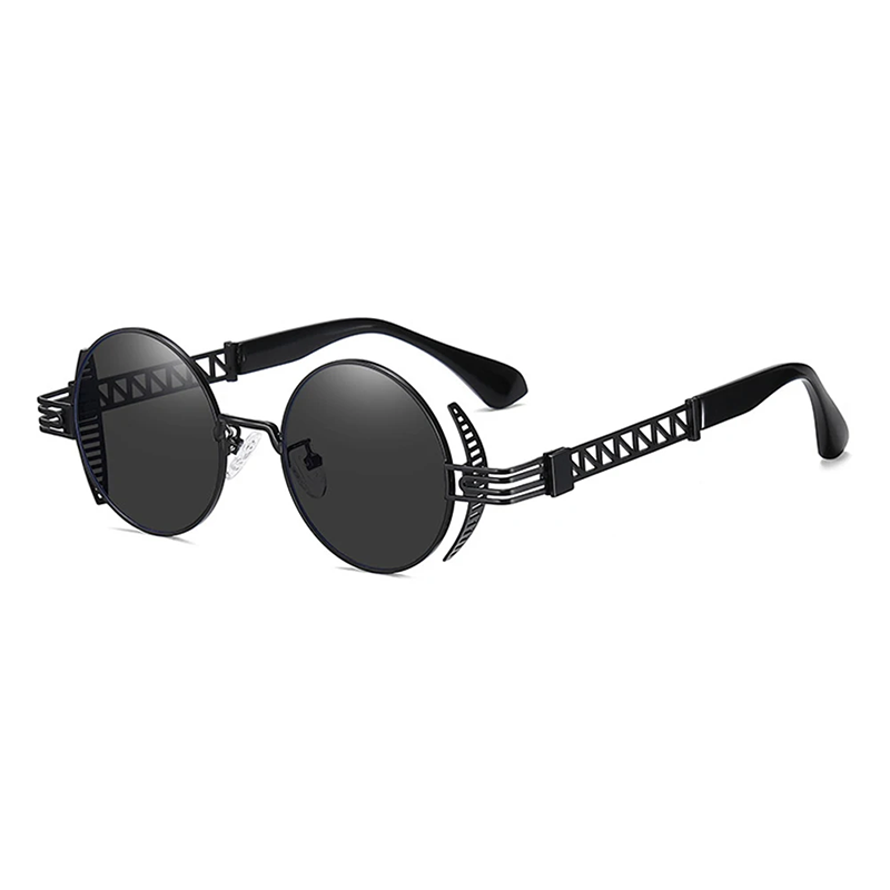 Hollow Round Sunglasses