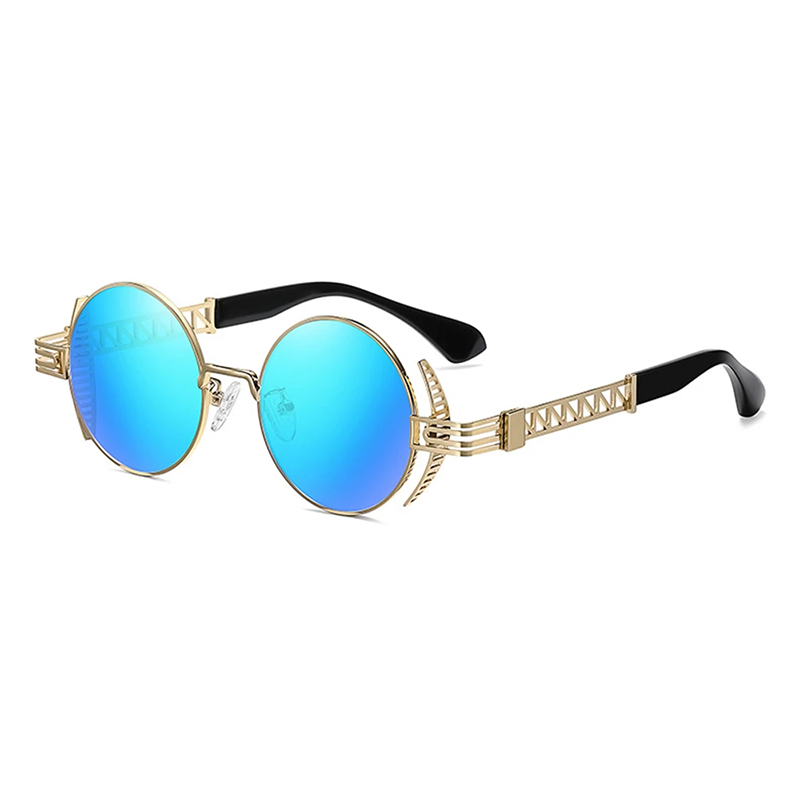Hollow Round Sunglasses