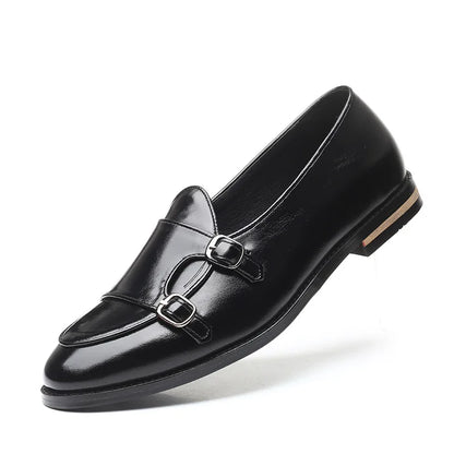 Cap Toe Monk Strap Loafer