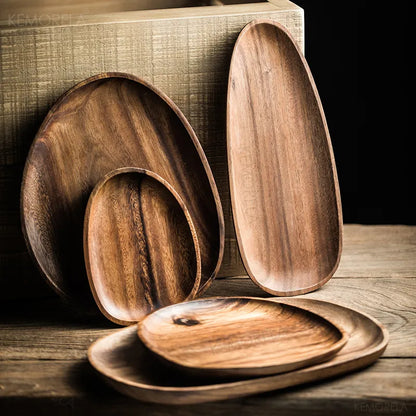 Sera Wooden Plates Set