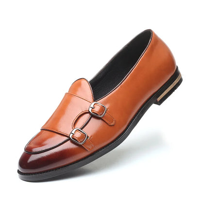 Cap Toe Monk Strap Loafer