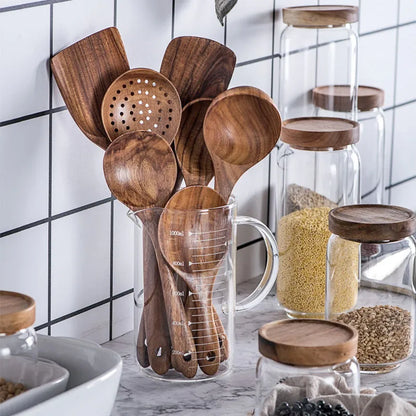 Atlas Wooden Kitchen Utensil Set