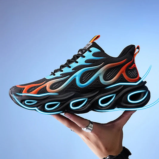 Flame-Inspired Sneaker