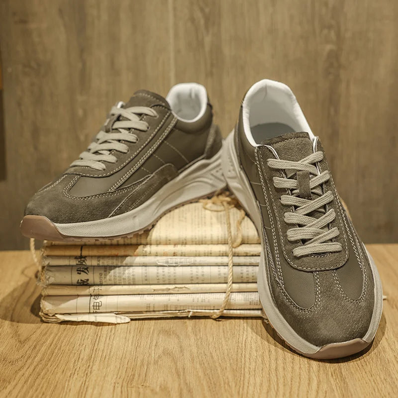 Genuine Leather Sport Sneaker