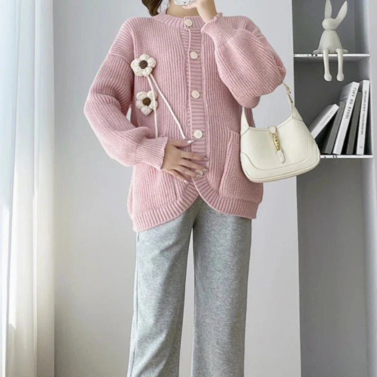 Julia Maternity/Nursing Knitted Sweater