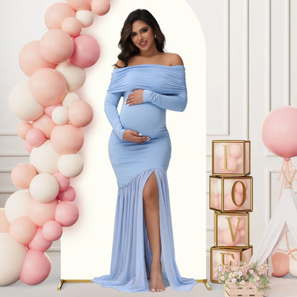 Amara Soft-Drape Maternity Gown