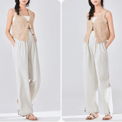 Celeste Ice Silk Maternity Pants
