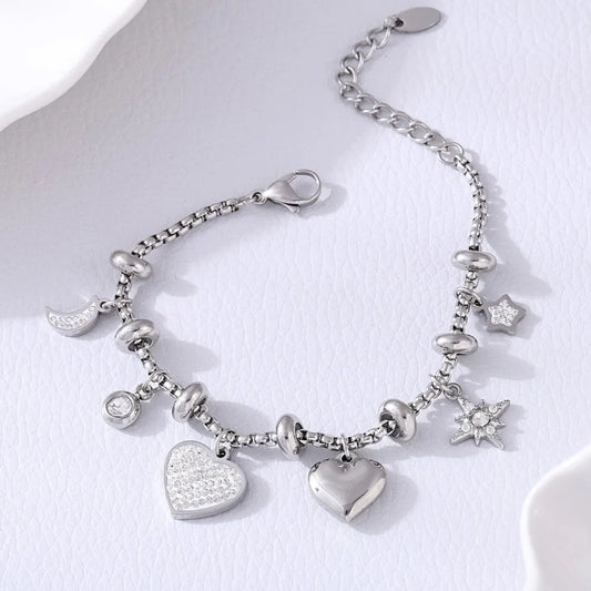 Heart Charm Bracelets