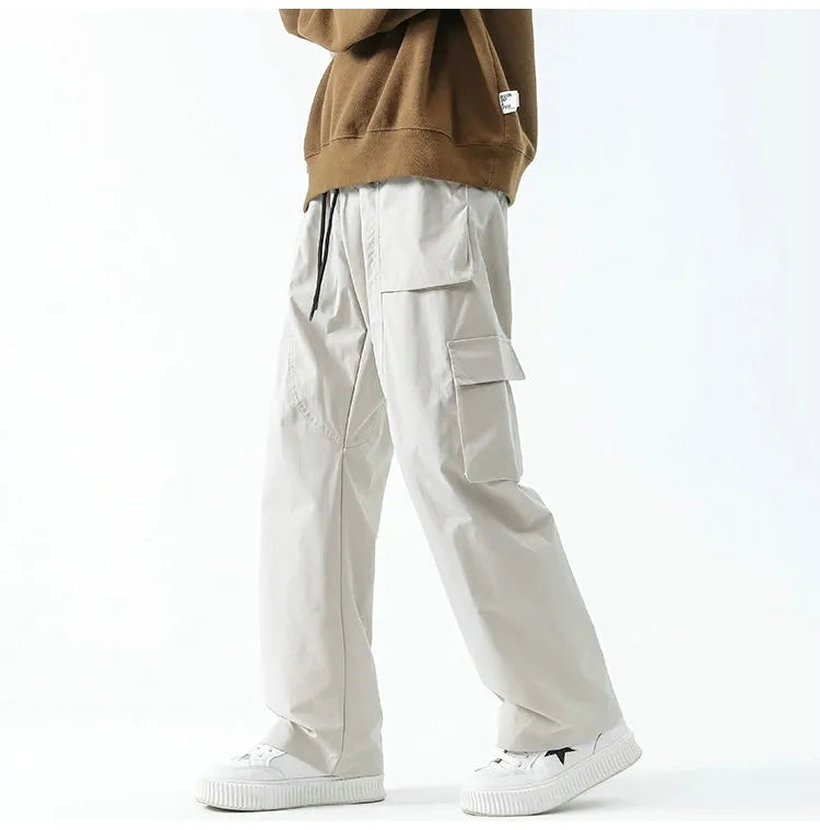 Drawstring Cargo Pants