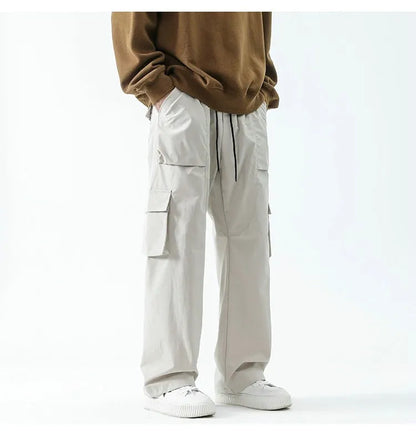 Drawstring Cargo Pants