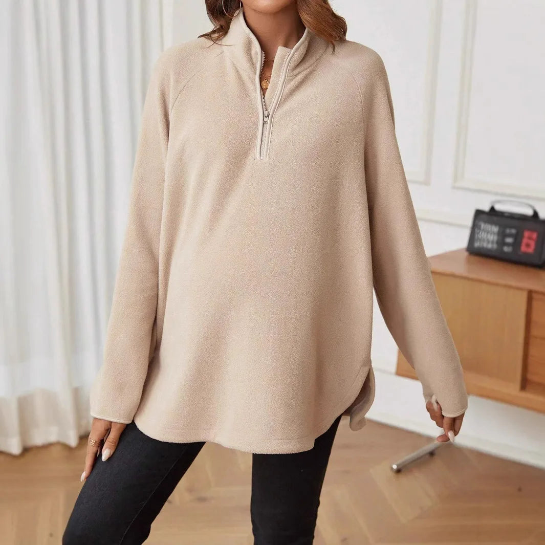 Celia Polar Fleece Sweatshirt Maternity