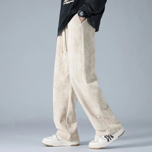 Corduroy Casual Sweatpants