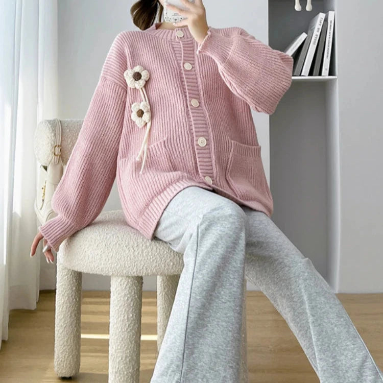 Julia Maternity/Nursing Knitted Sweater