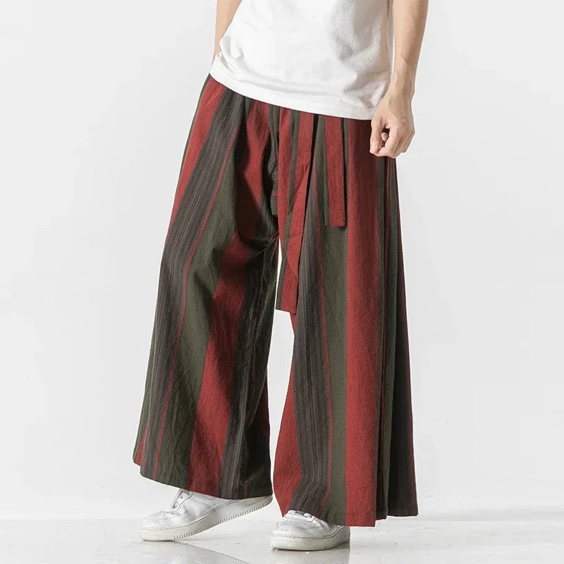 Jack Striped Wide Leg Pants