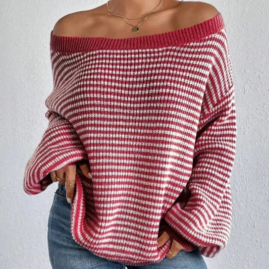 Cozy Oversized Lantern Sleeve Sweater