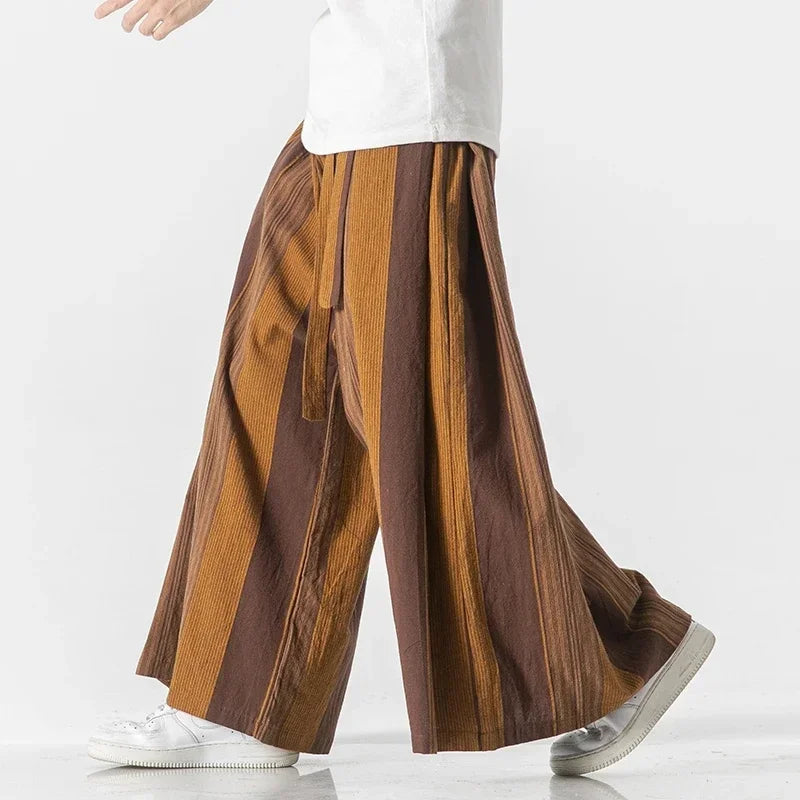 Jack Striped Wide Leg Pants